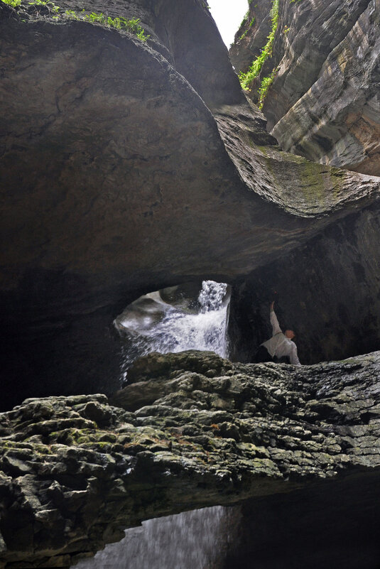 Салтинский подземный водопад - Татьяна 