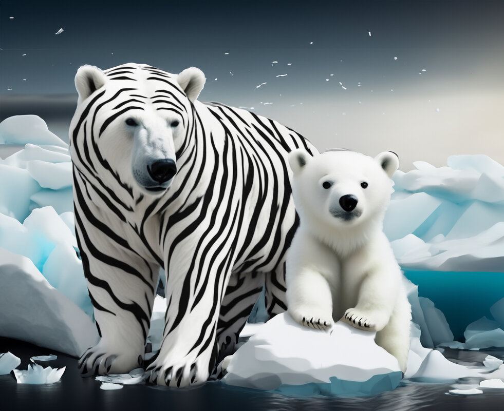 Учёные нашли в Арктике небелую медведицу - Александр Деревяшкин