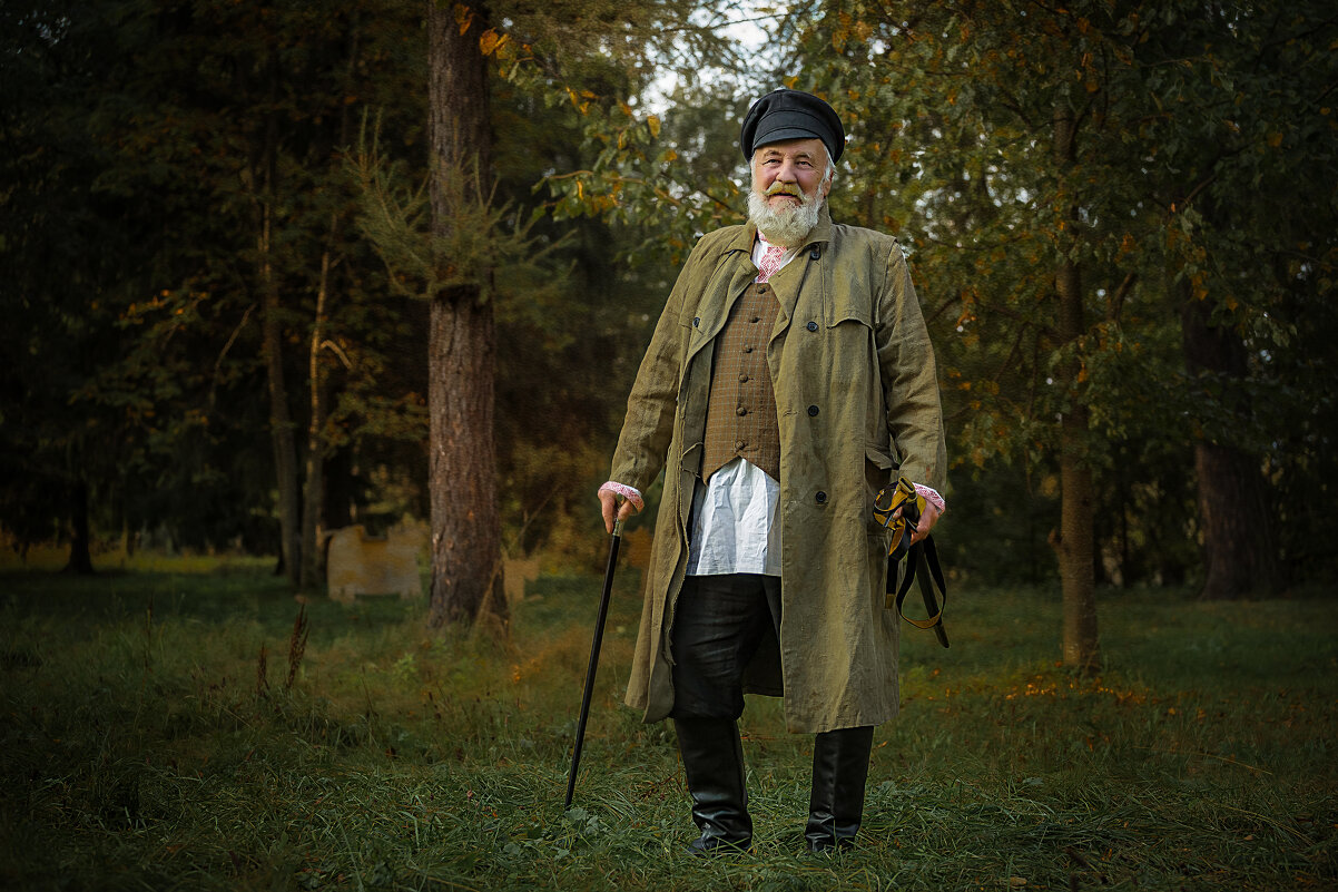 Дедушка на прогулке - Виктор Седов