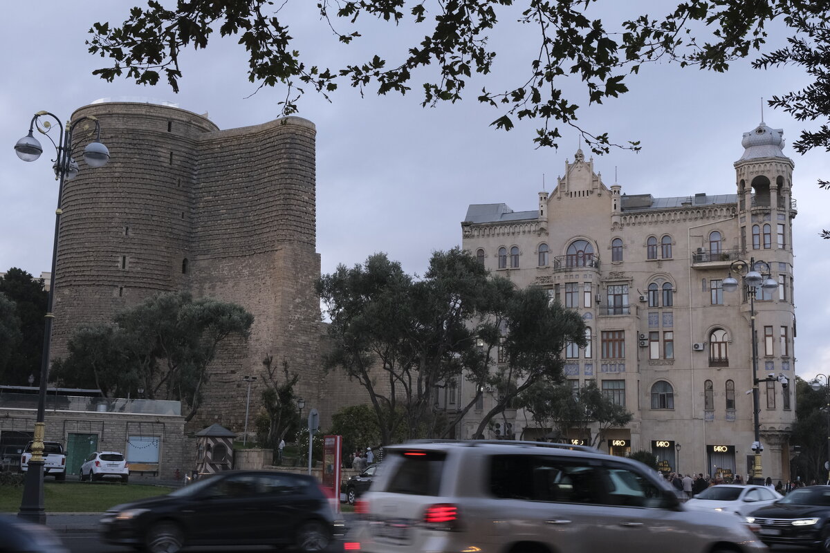 Вид на Девичью Башню в Баку - esadesign Егерев