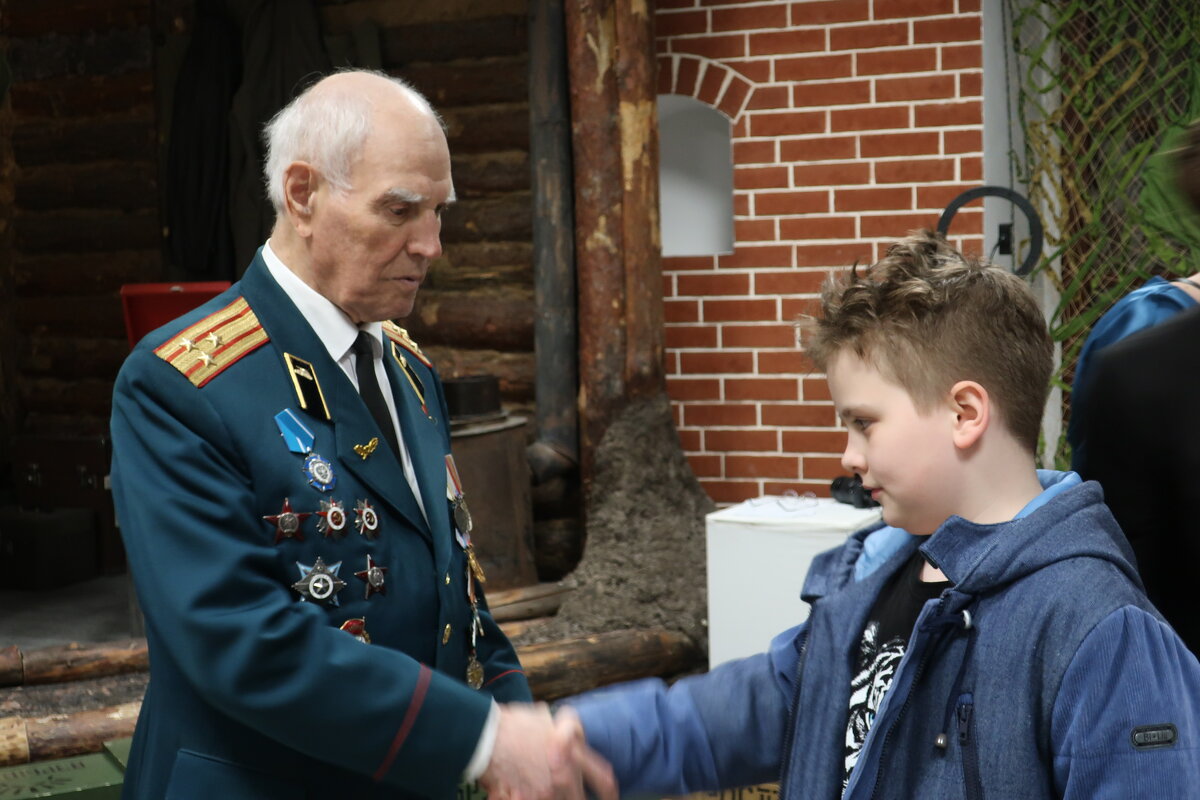 Встреча с ветераном Н.Н. Борисовым - Gen Vel