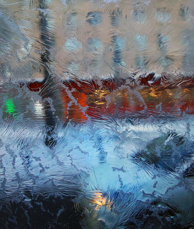 Заледеневшее окно в автобусе - Ирина Румянцева