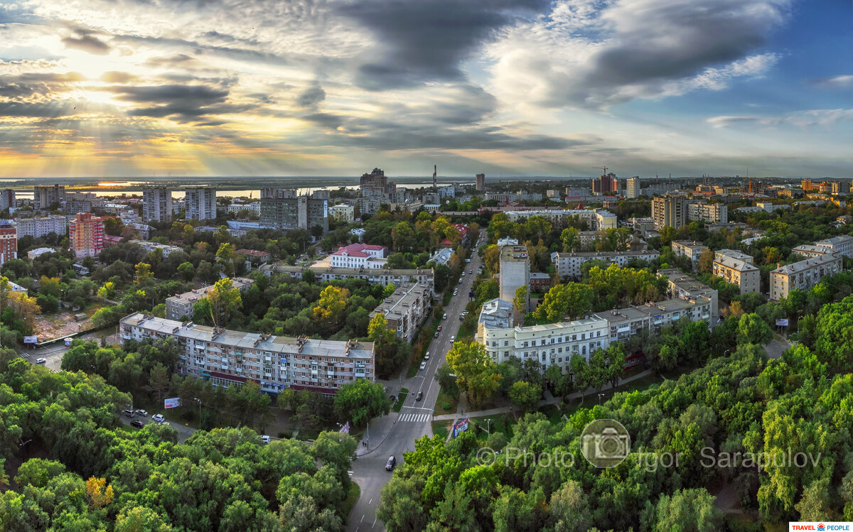 Хабаровск с высоты - Игорь Сарапулов