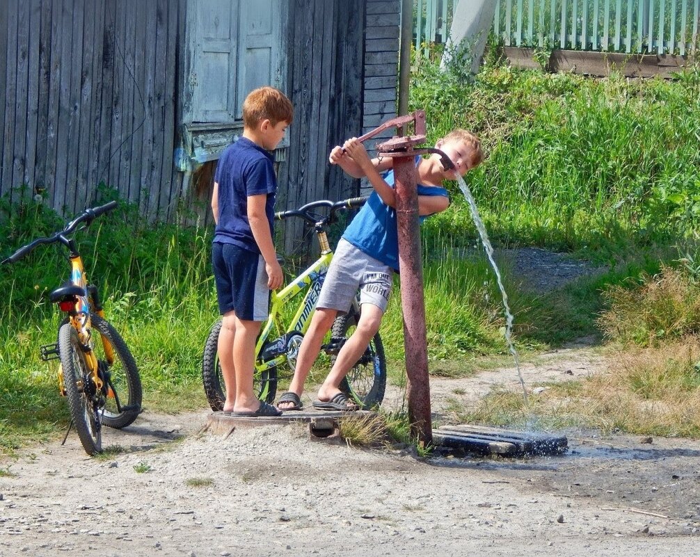 Дозаправка юных велосипедистов! :) - Елена Хайдукова  ( Elena Fly )