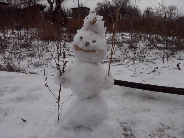 снеговик - Troystik 