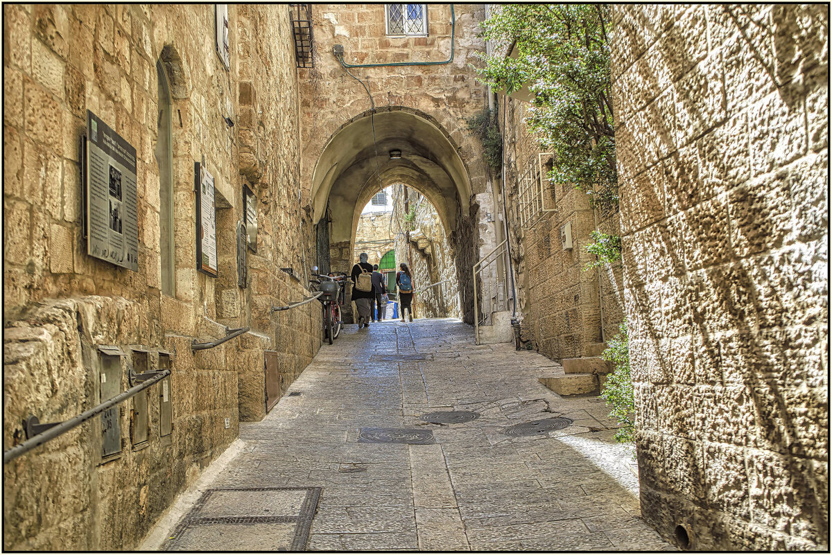 Улочки Иерусалима ,2023Г - ujgcvbif 
