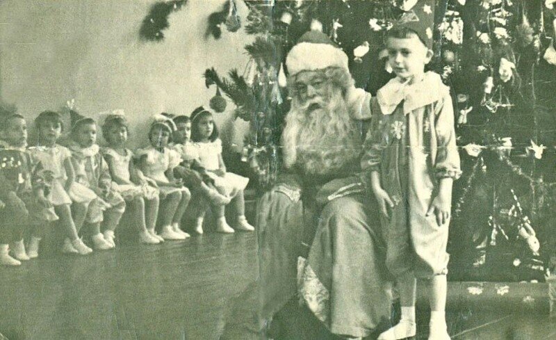 Новогодний утренник в детском саду 1960 г. - Татьяна 