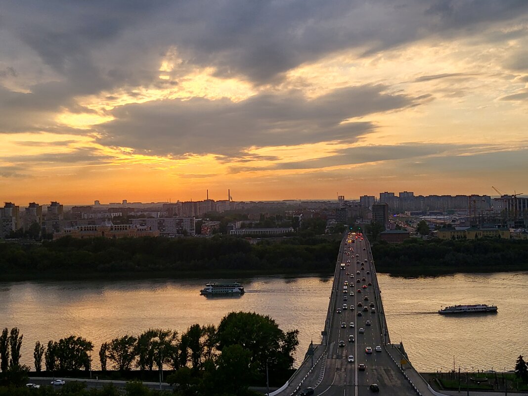 мост через  реку ОКА - Владимир 