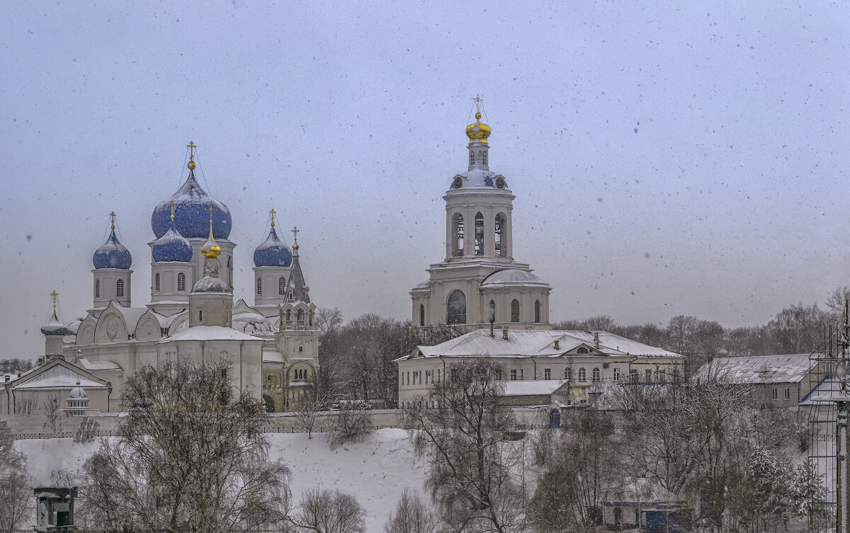 Вид на женский монастырь с ж/д перехода - Сергей Цветков
