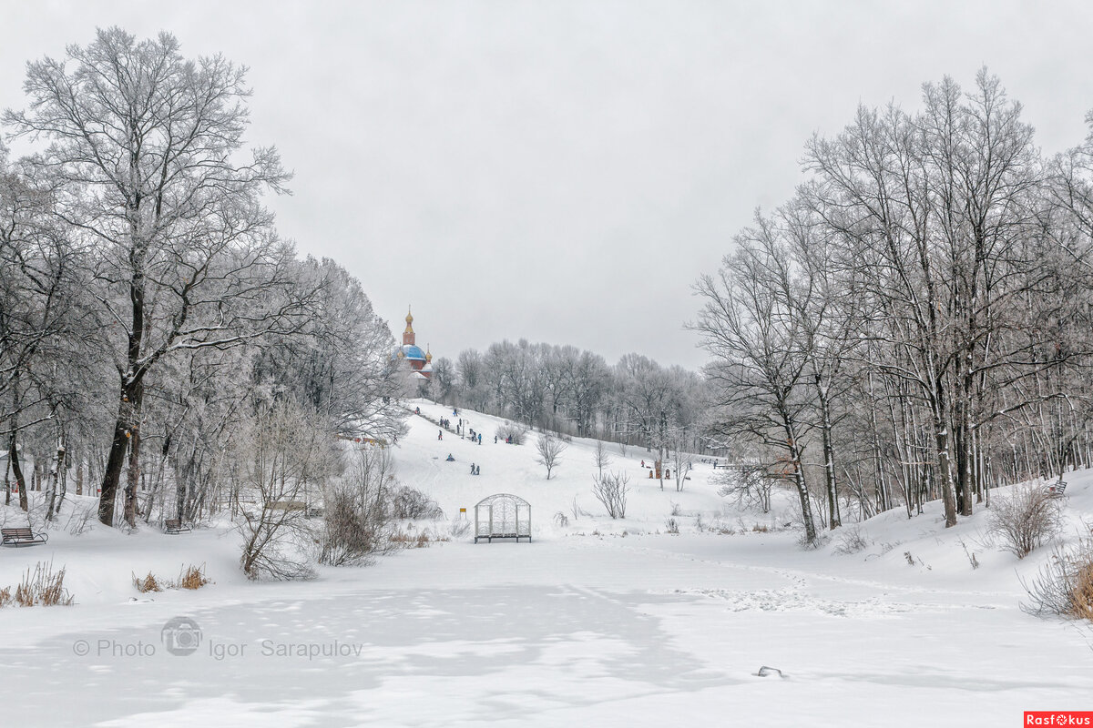 Зима в парке Дубового - Игорь Сарапулов