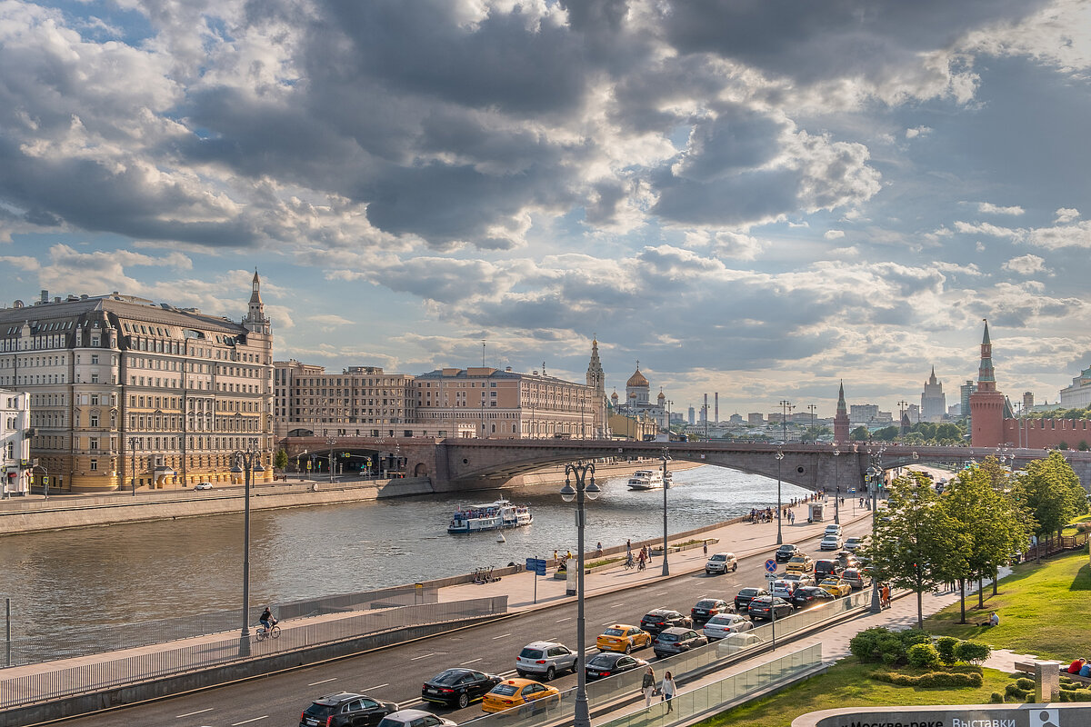 Москва-река в конце летнего дня - Александр Орлов