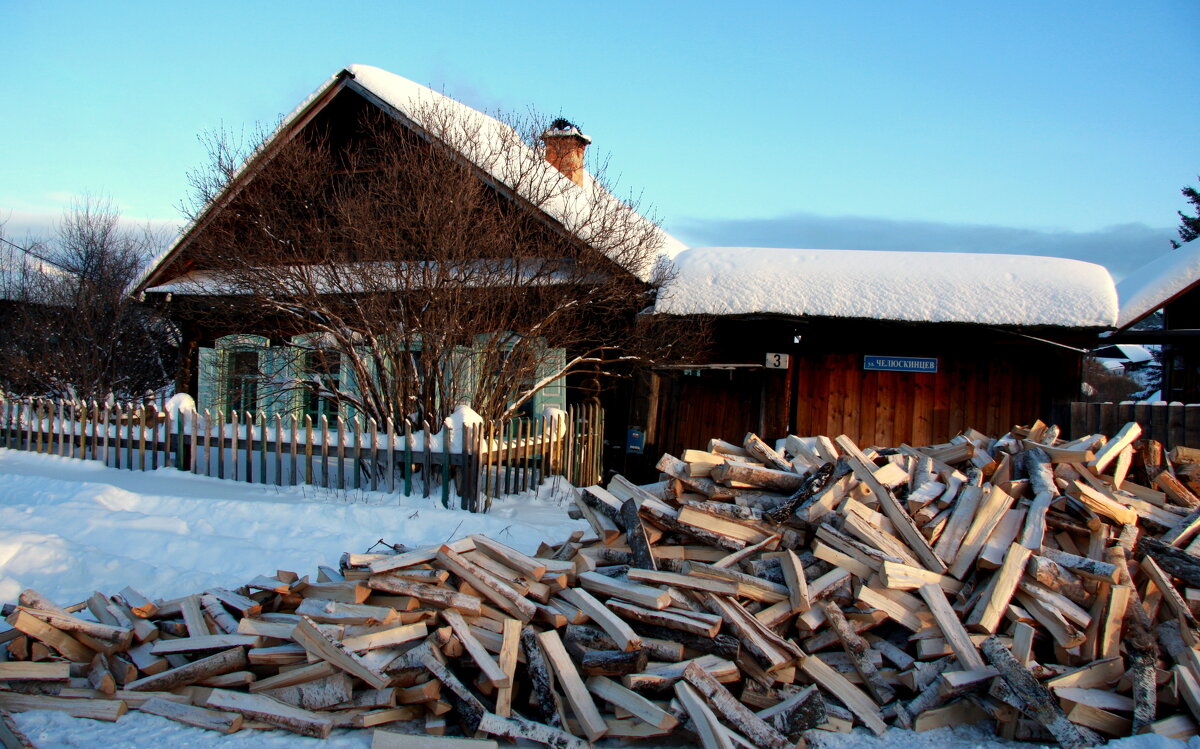 Зима в деревне - Нэля Лысенко