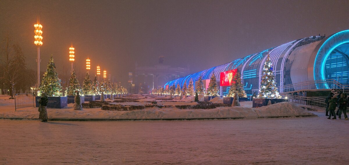 Снегопад на ВДНХ - Yevgeniy Malakhov