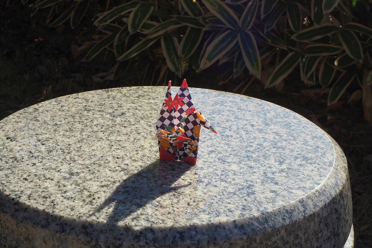 Бумажный журавль - Оригами в Японии - wea *