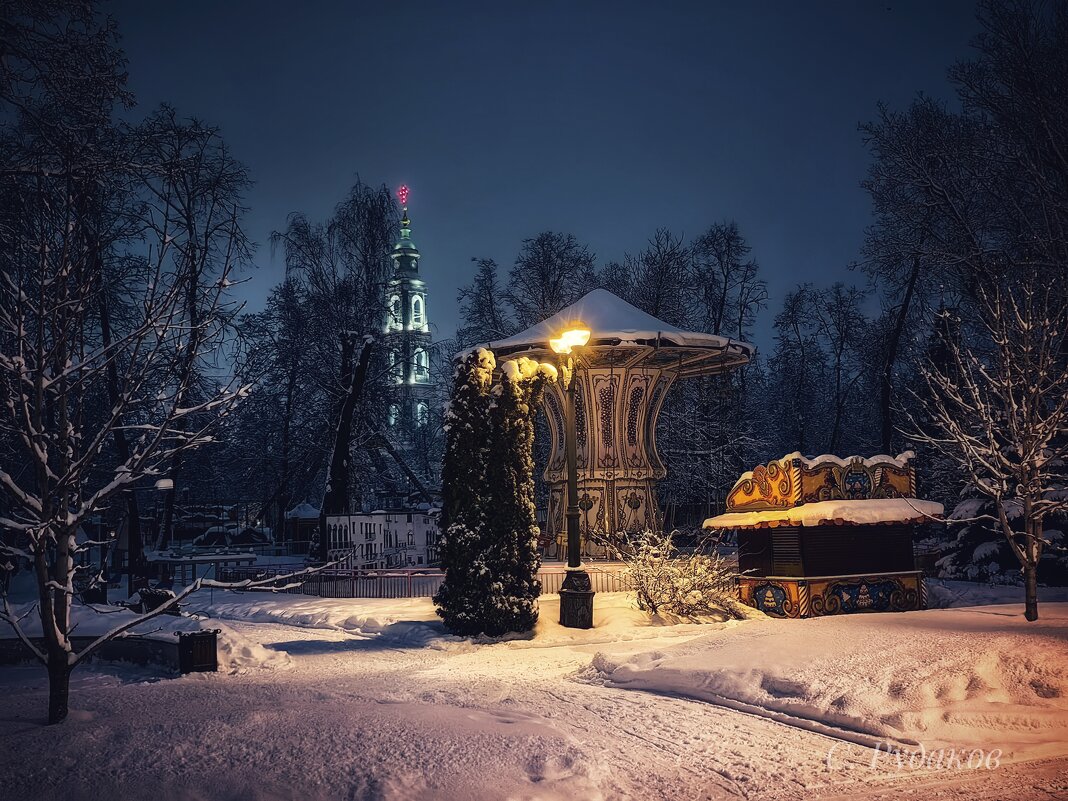 В зимнем парке - Сергей 