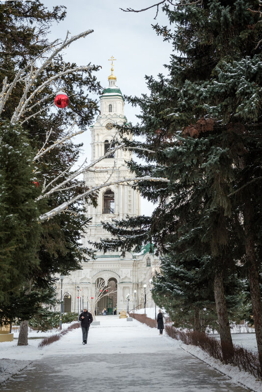 Новогодний Астраханский кремль - Сергей Сабешкин