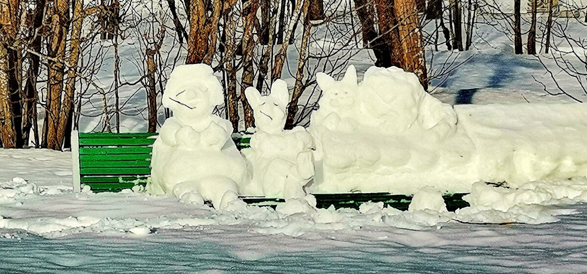 Семья снеговиков ... - Сергей 