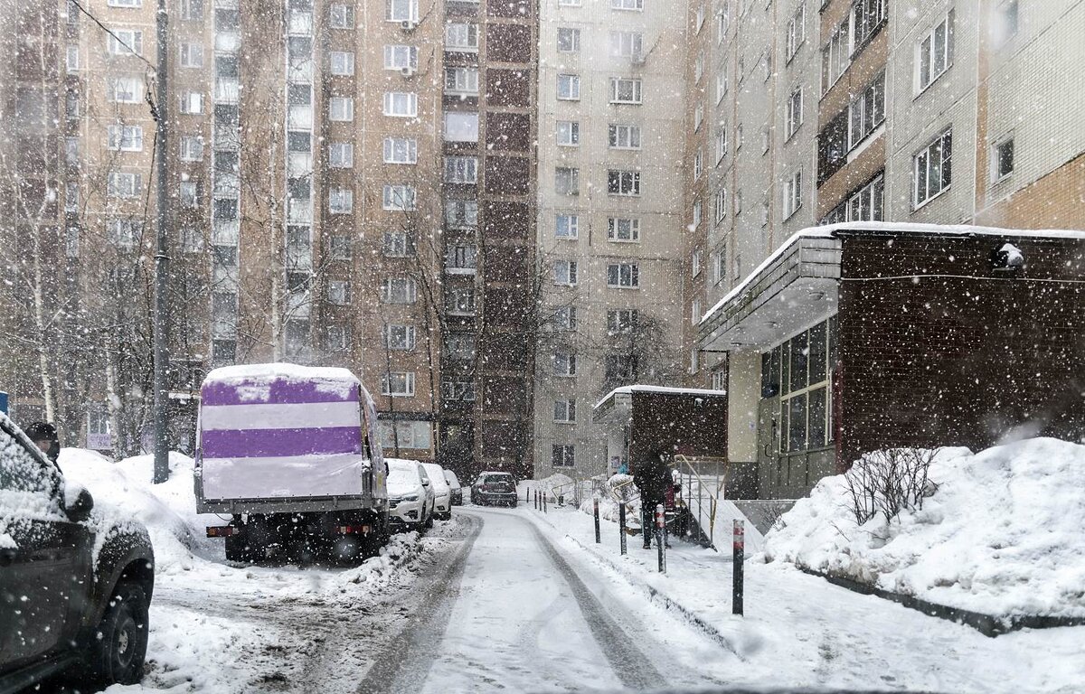 Февральский снегопад - Валерий Иванович