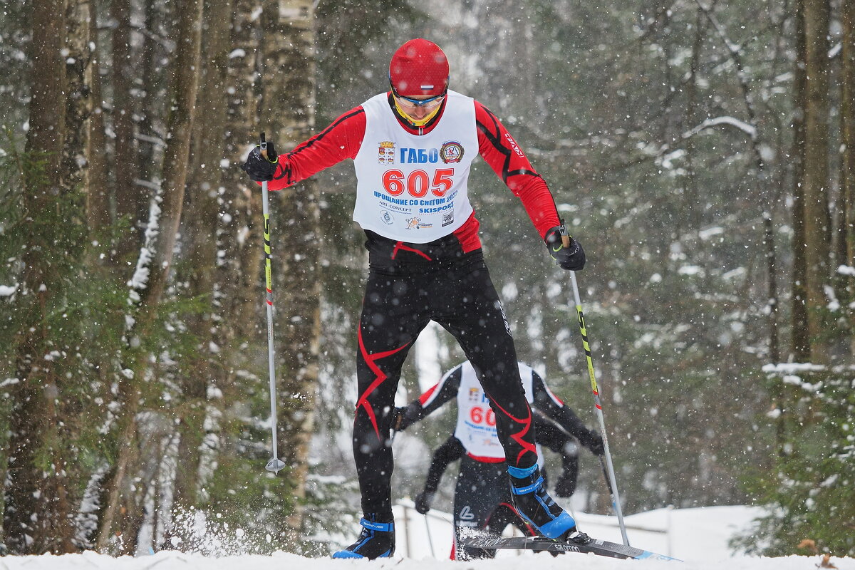 Из лыжного марафона ГАБО 2022 г. - Евгений Седов