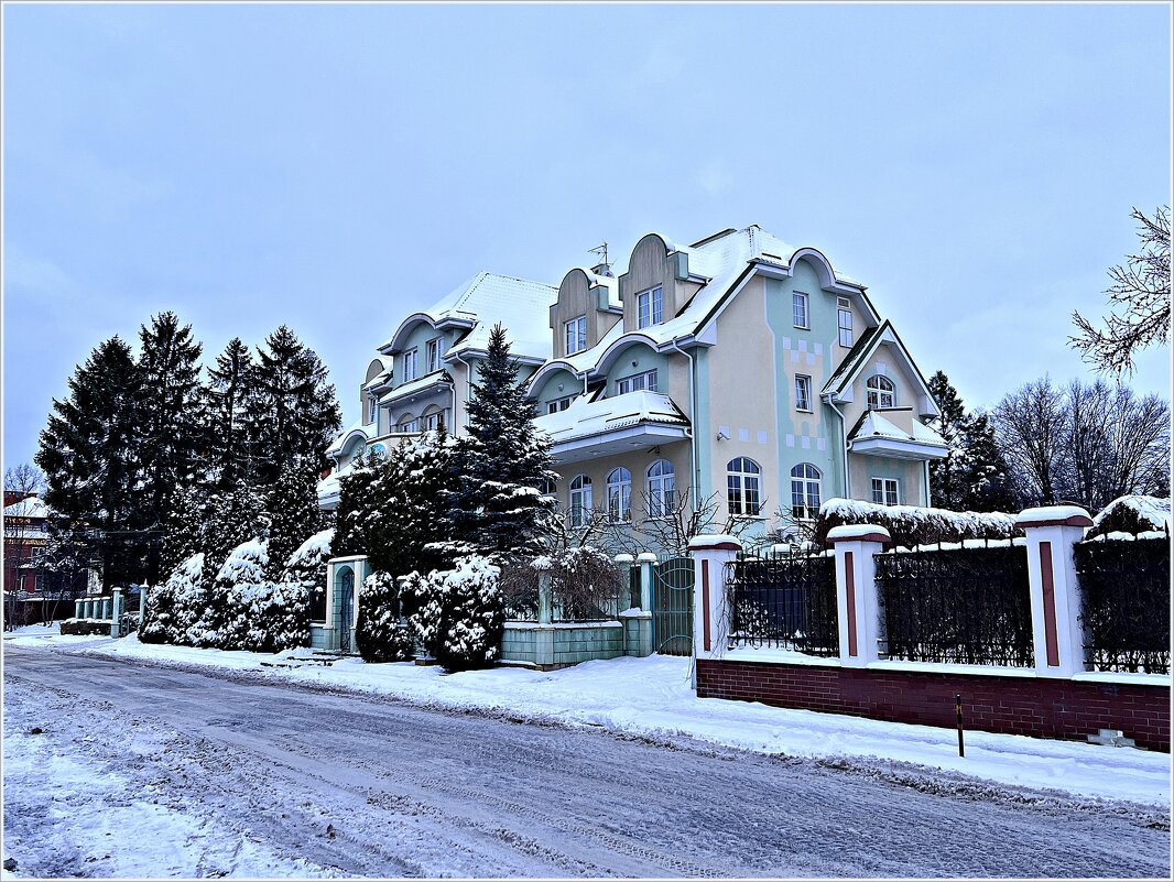 Зима в городе. - Валерия Комова