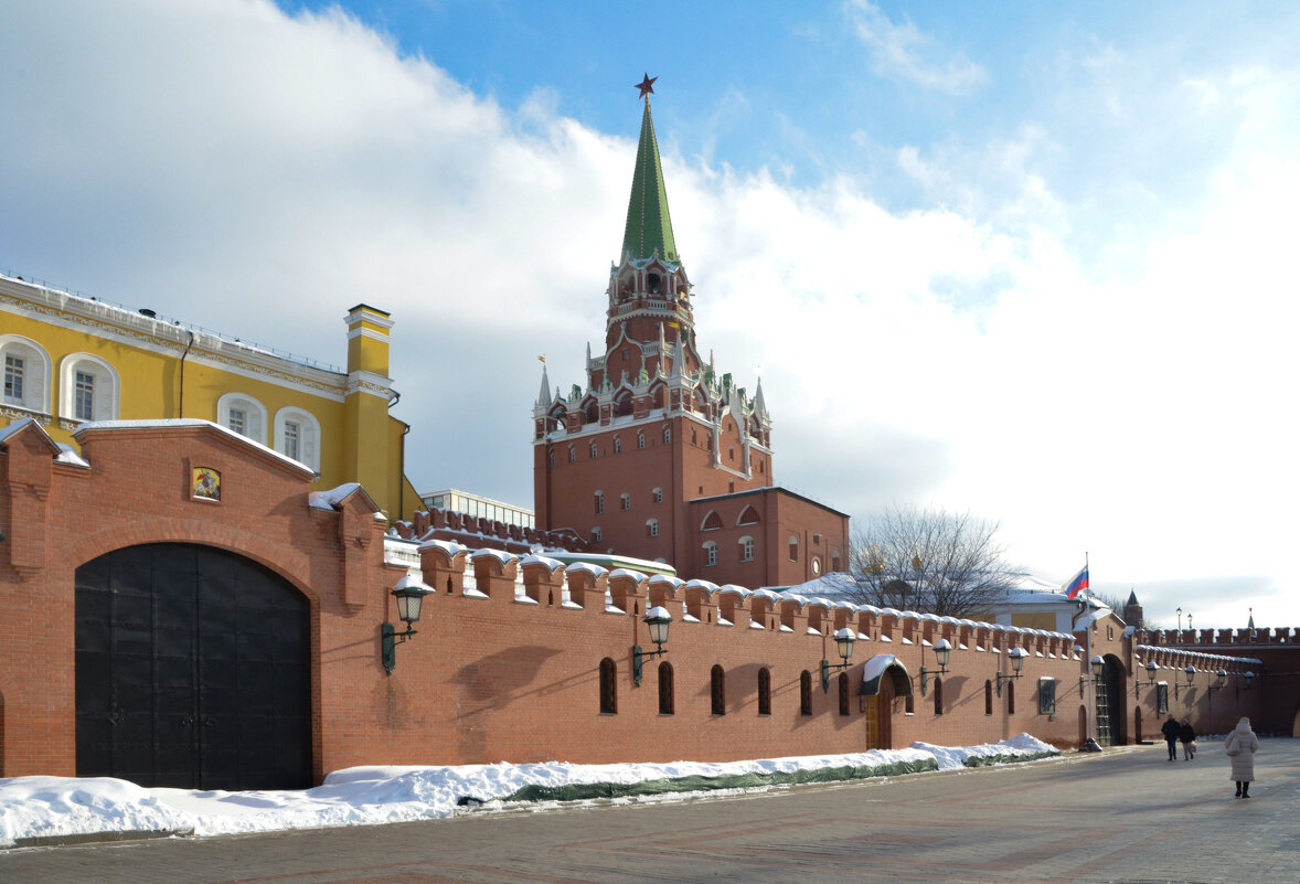Троицкая башня Московского Кремля - Oleg4618 Шутченко