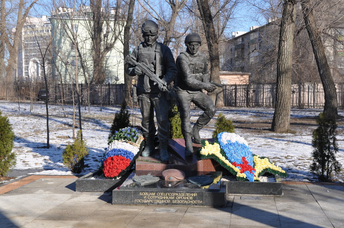 Памятник бойцам спецподразделений - Татьяна 