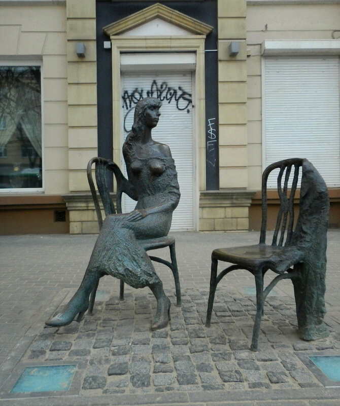 скульптура незнакомка - Лера 