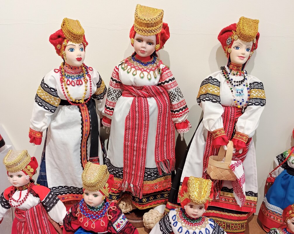 Куклы в национальной одежде Воронежского края - Gen Vel