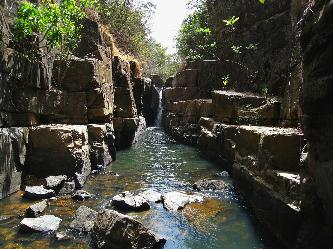 Небольшой водопад в горном районе Фута-Джаллон, Гвинея. - unix (Илья Утропов)