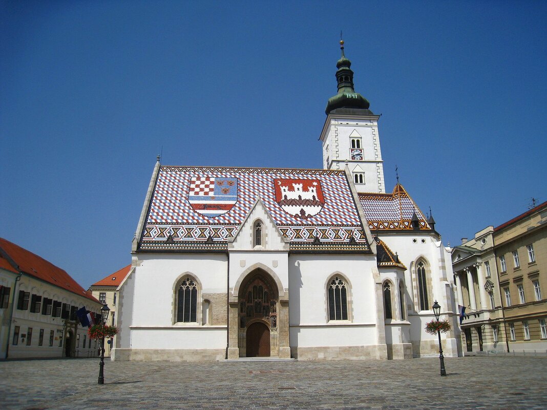 Церковь Святого Марка, Загреб, Хорватия. - unix (Илья Утропов)