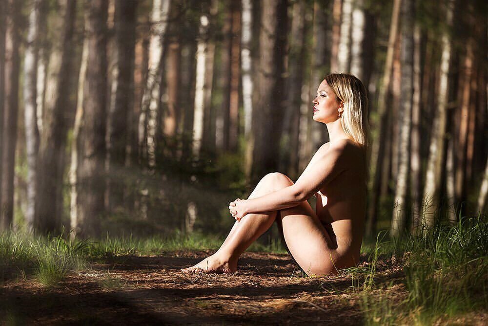 В лесу - Ieva Model