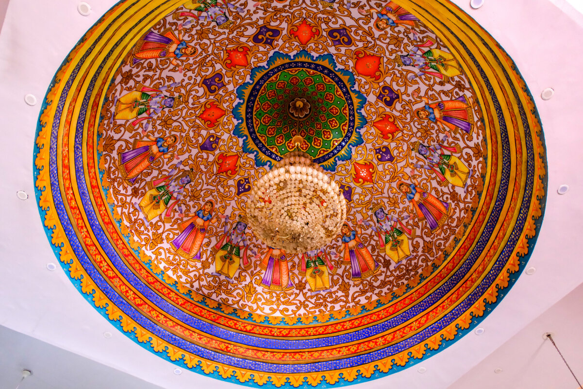 Потолок храма Шри Яде Мата Мандир - Георгий А