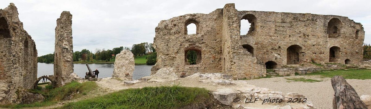 Развалины Кокнесского замка. XIII век. - Liudmila LLF
