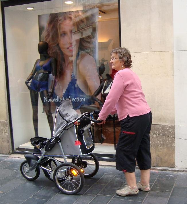 дама с коляской - Olga 