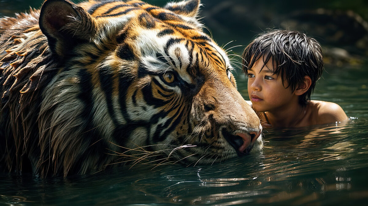 Мальчик с ручным тигром - Анатолий Клепешнёв