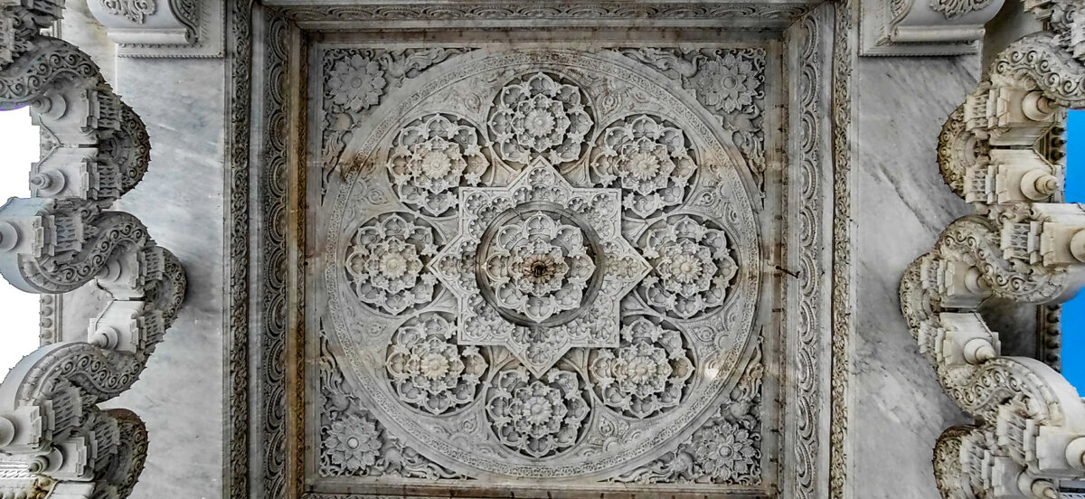 Часть потолка в храме Прем - Георгий А