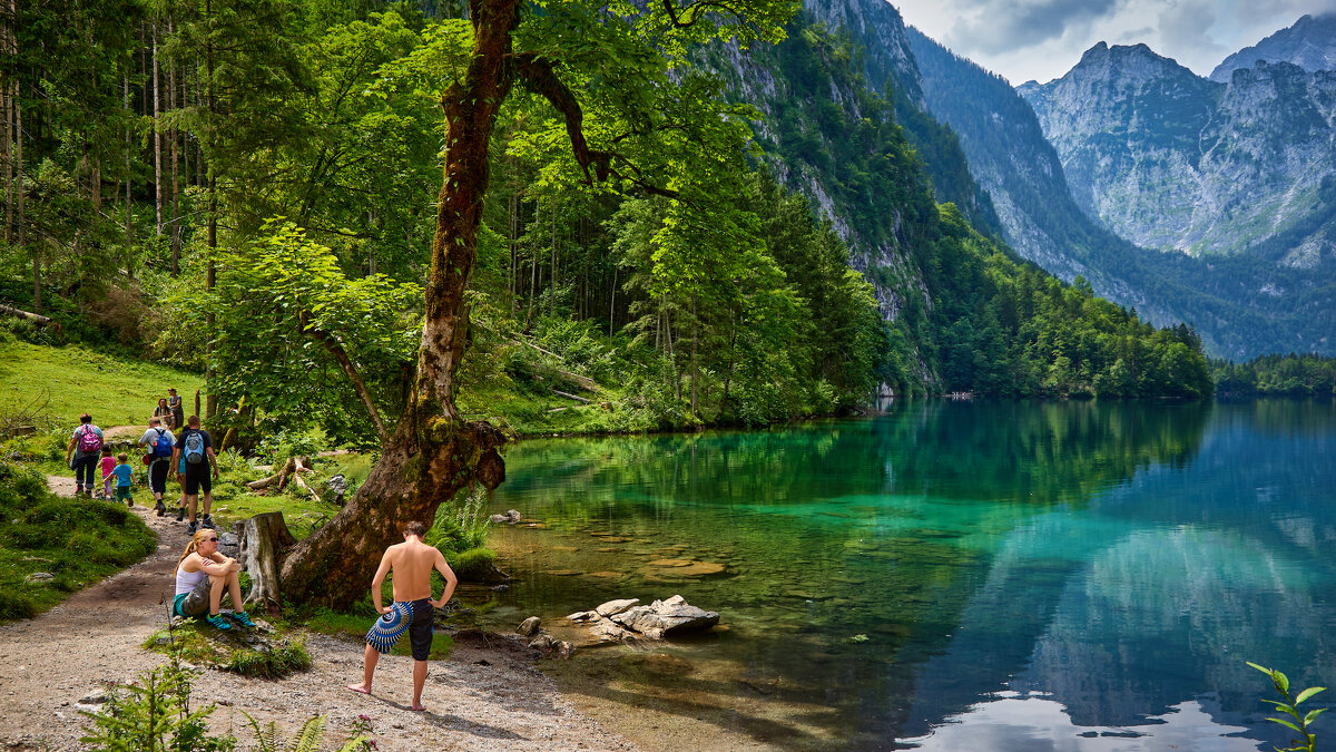 Obersee...О зелёной зеркальной воде... - Dmitriy Dikikh