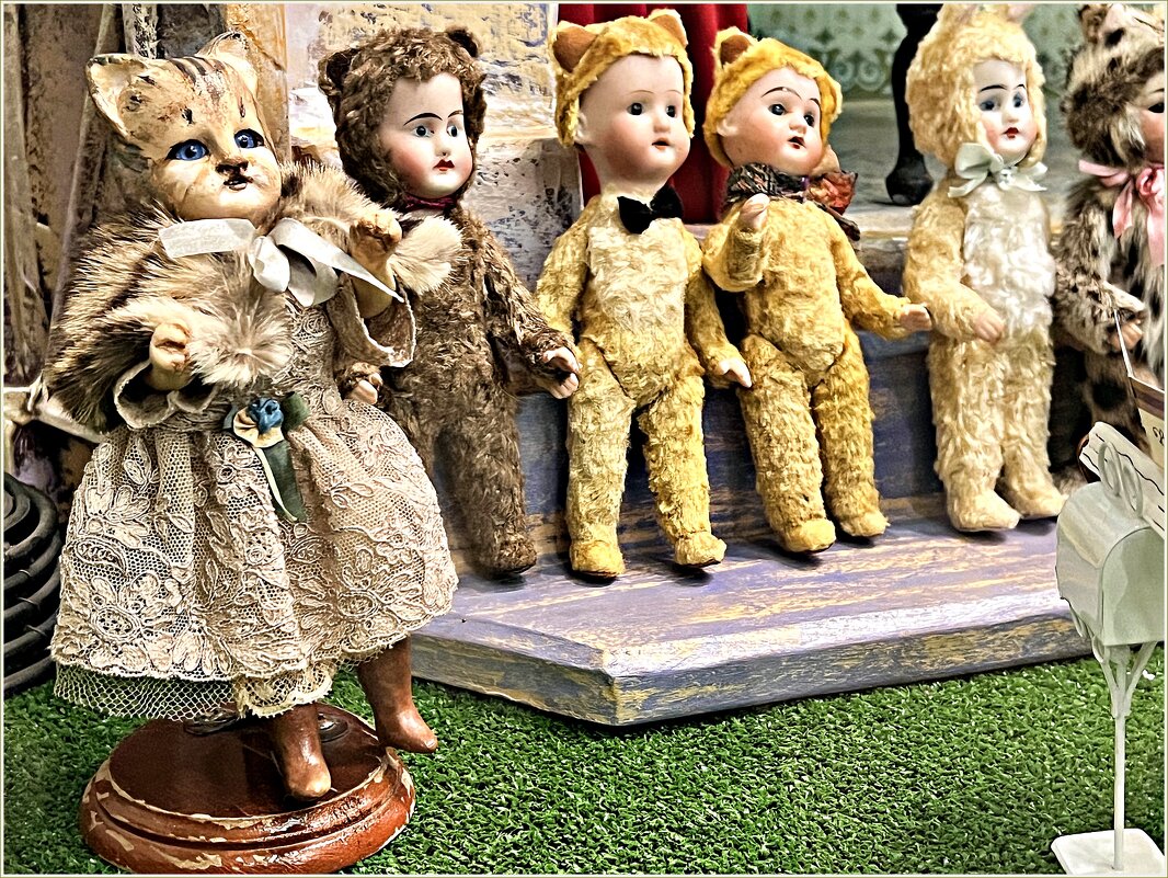 Куклы музея "Старинные игрушки" - Валерия Комова