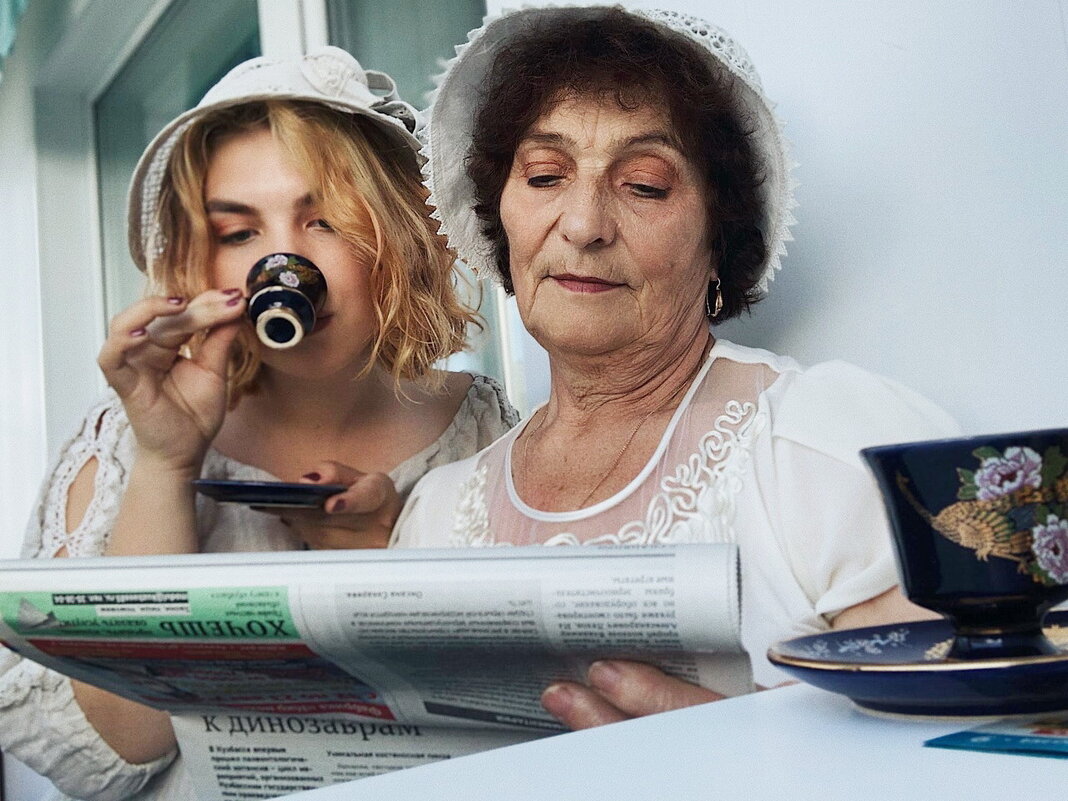 Бабушка и внучка - Борис 