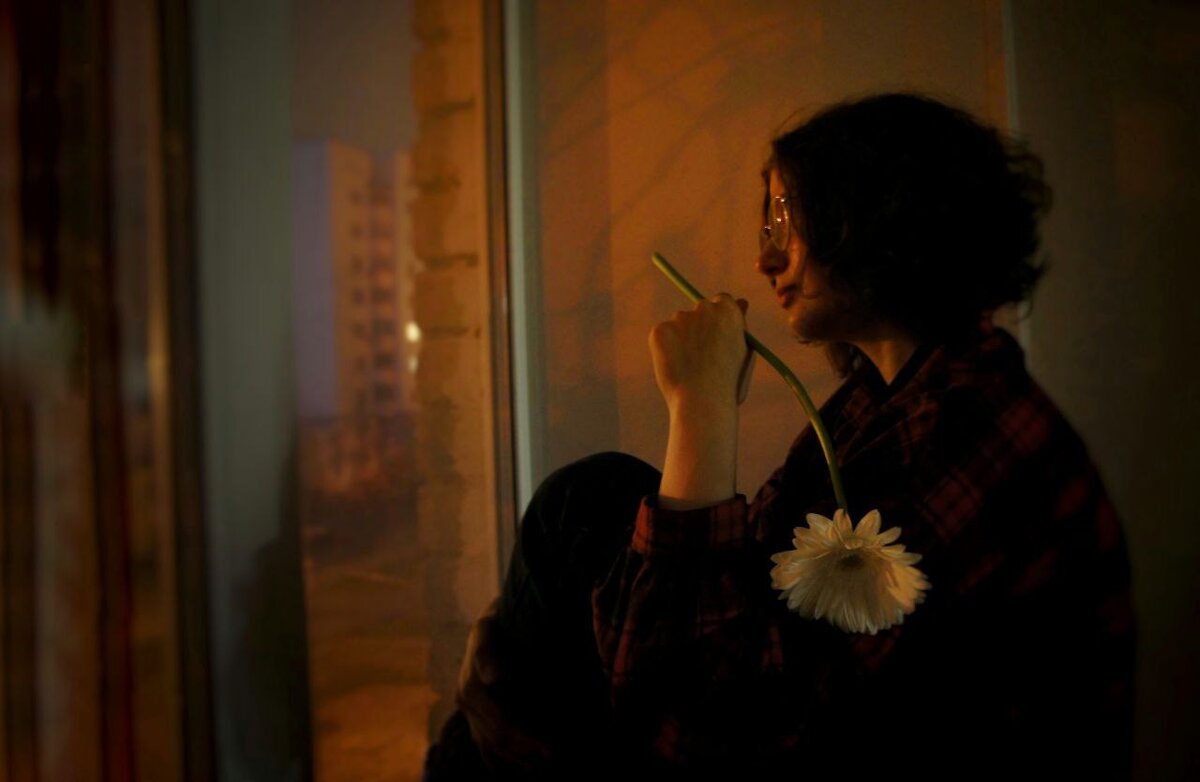 Вечером у окна с цветком - Дарья Трифанова