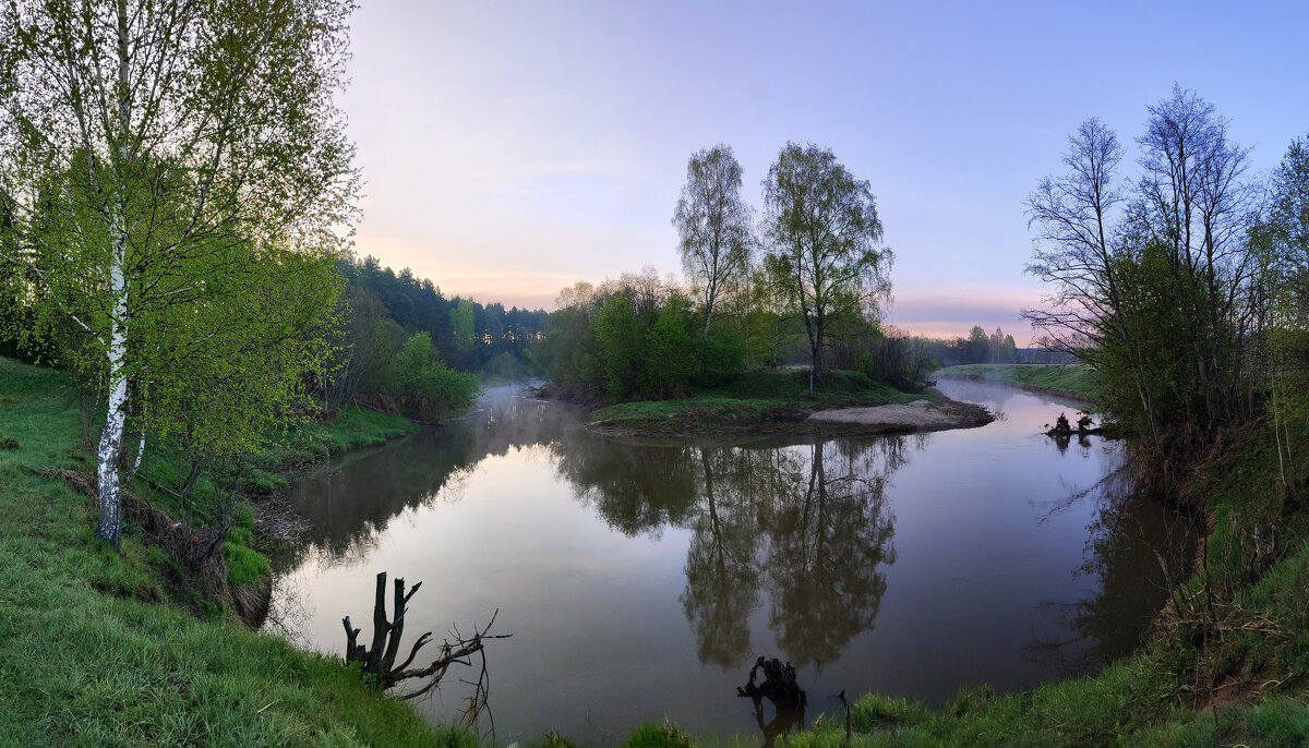 Рассвет на реке Молокча - Денис Бочкарёв