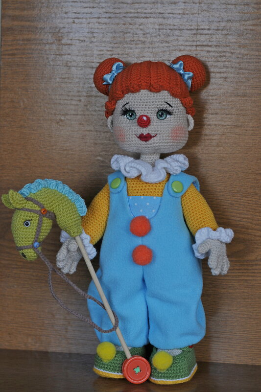 кукла - Клоун Пуговка - Владимир 