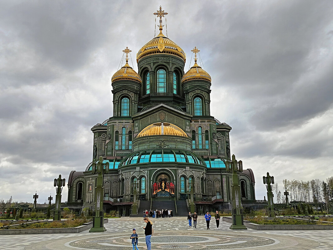 Московская область. Кубинка. Парк Патриот. Музейный комплекс. Главный Храм Вооружённых Сил России. - Наташа *****