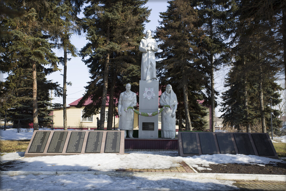 памятники погибшим  солдатам в ВОВ - Елена Агеева