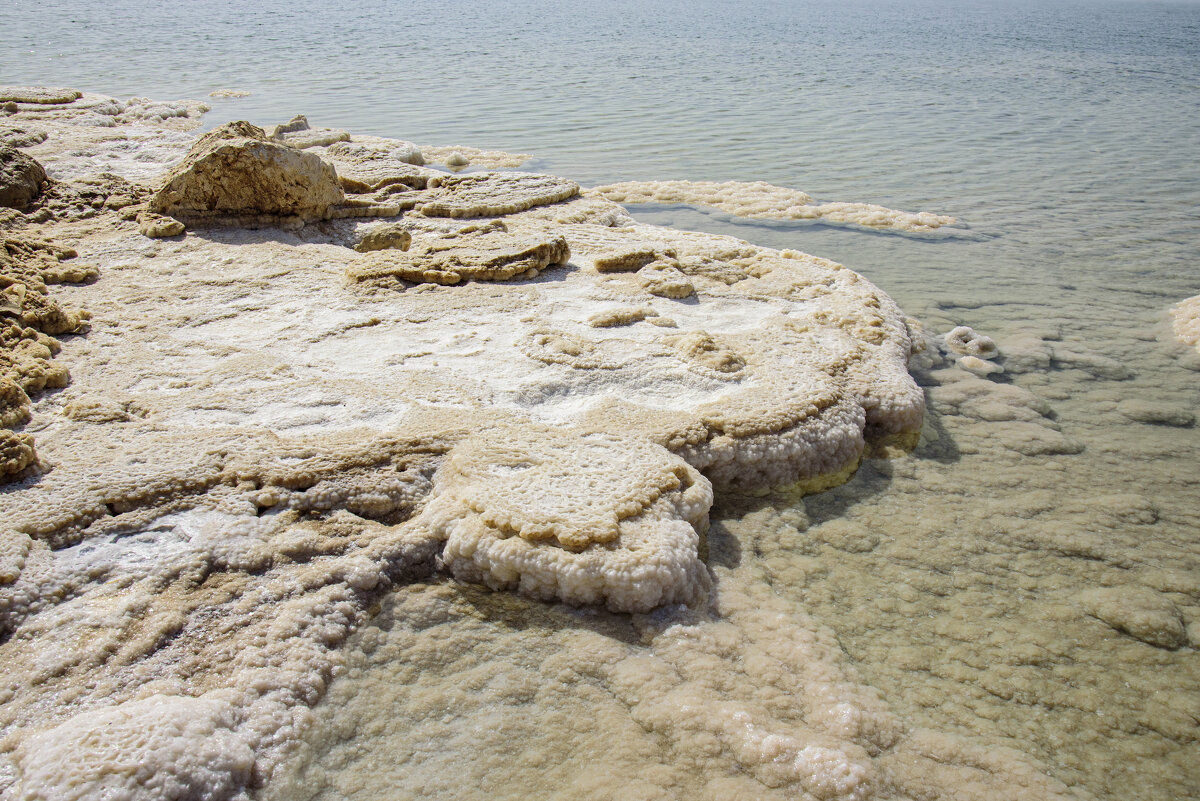 солёные берега Мёртвого моря - Осень 