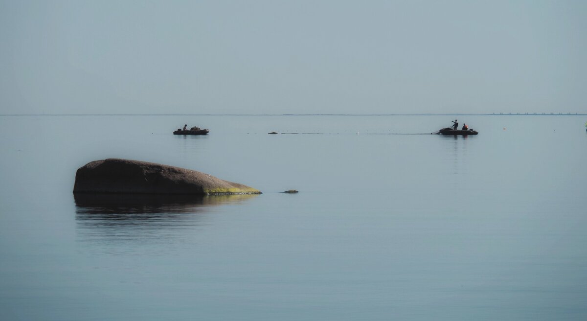 Рыбаки на Финском заливе (п. Репино) - Магомед .