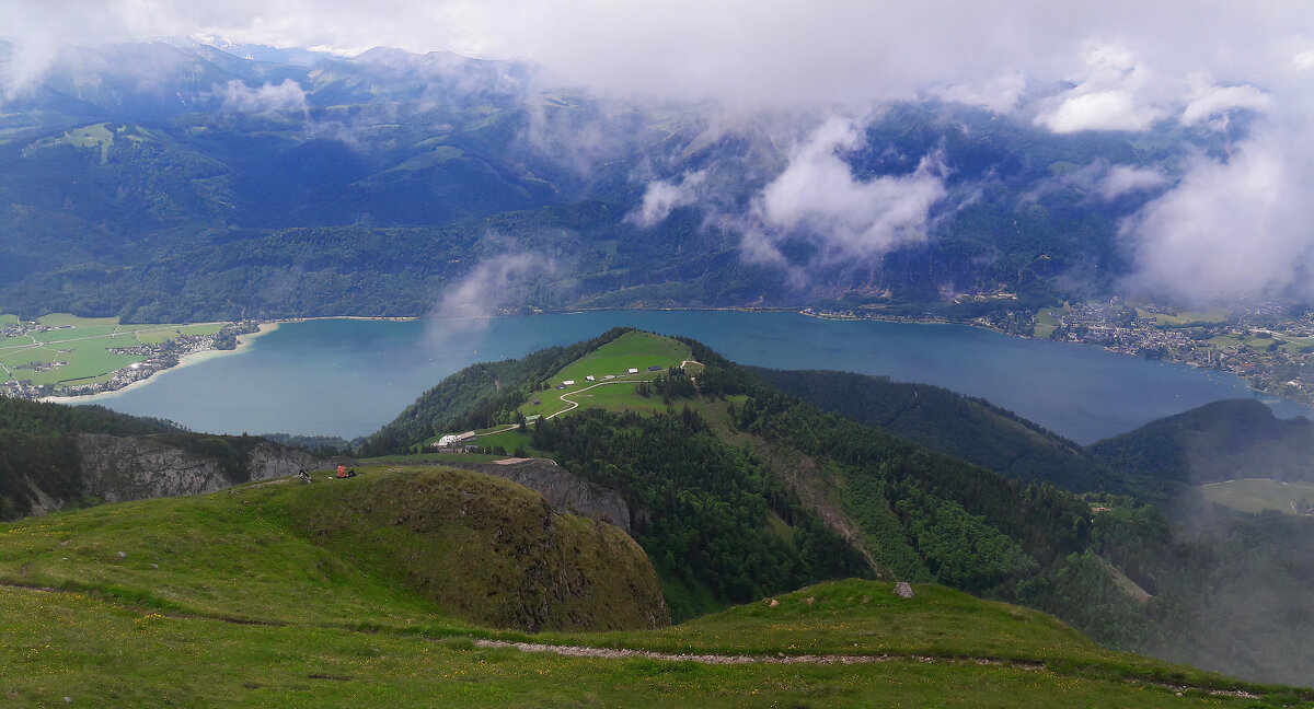 Вид на озеро Вольфганзее - Valentin Bondarenko