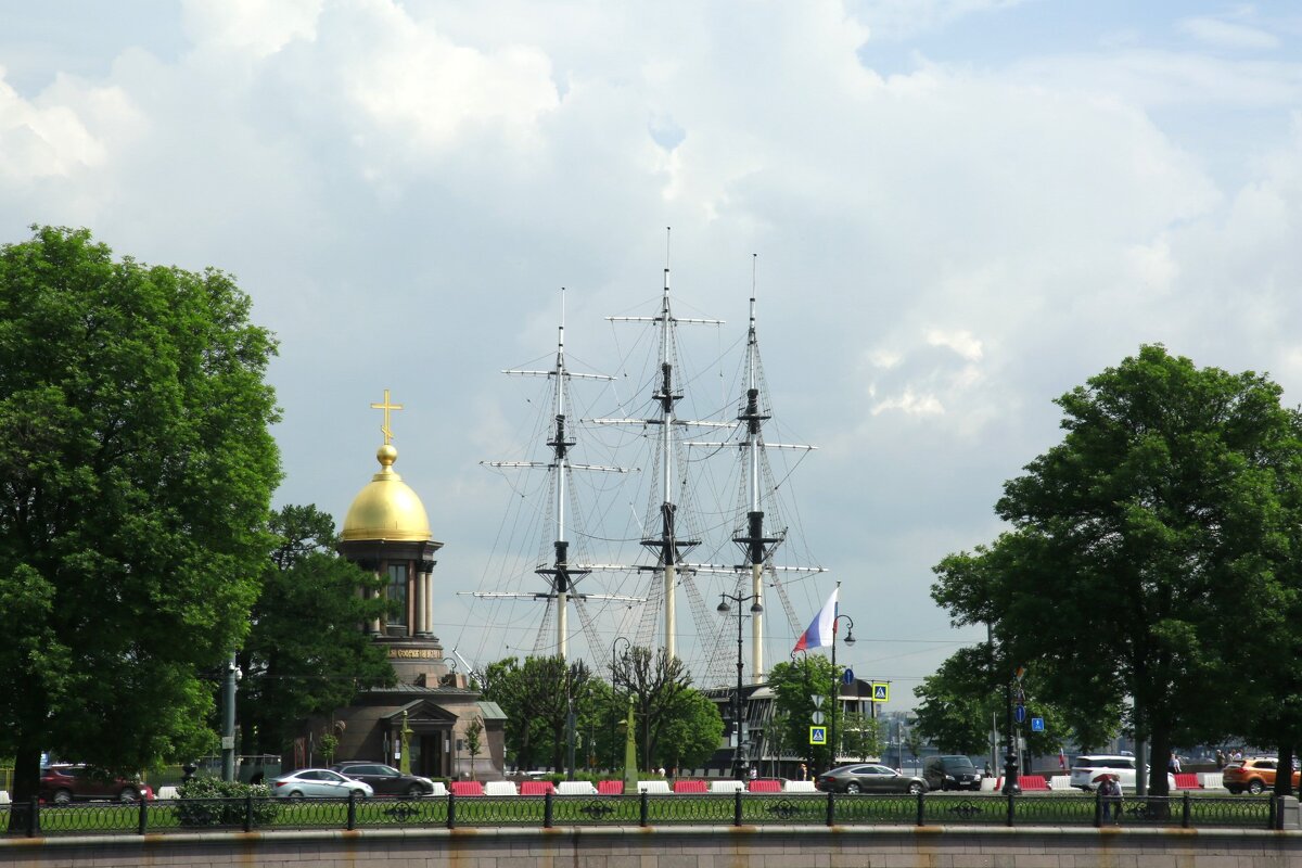 Вид на Санкт-Петербург с Петропавловской крепости - Танзиля Завьялова