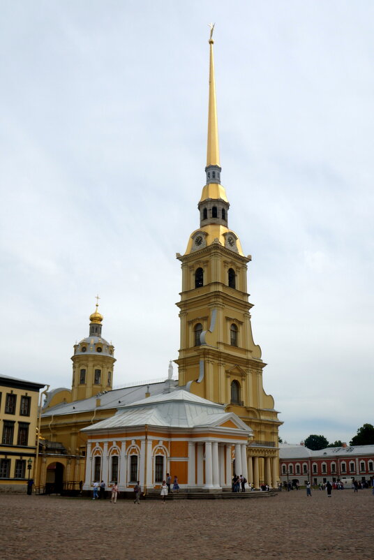 Петропавловский собор / арх. Доменико Трезини / петровское барокко / 1712 - 1733 - zavitok *