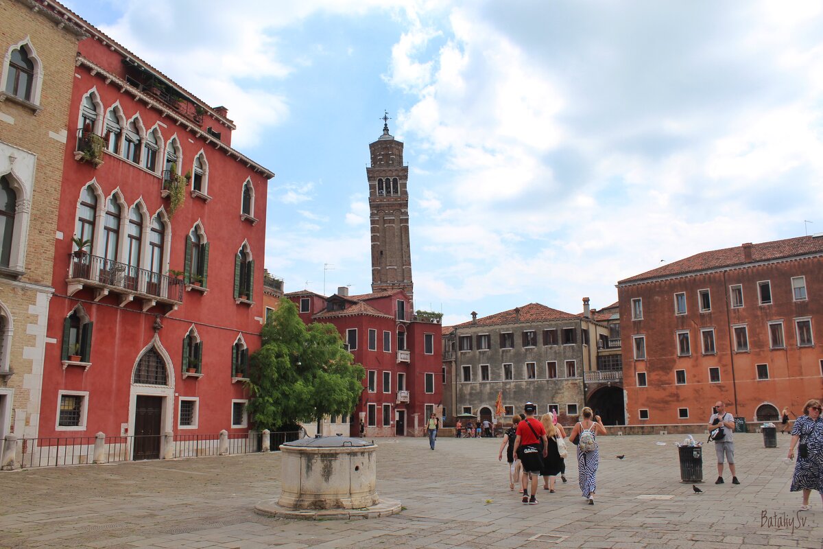 старинная площадь Sant' Angelo - Светлана Баталий